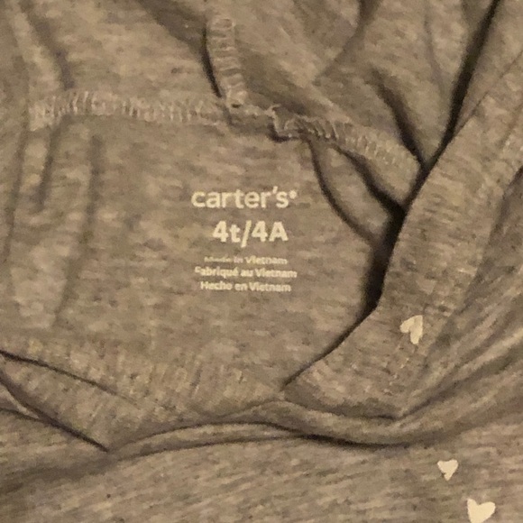 Carter's Gray Hooded Dress - Picture 5 of 5